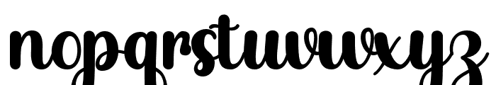 Family Script Regular Font LOWERCASE