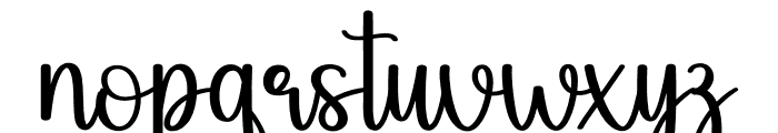 Family Traditions Font LOWERCASE