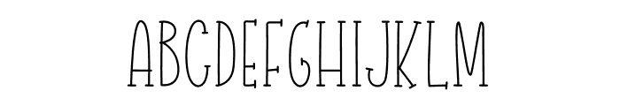 Family farmhouse Font UPPERCASE