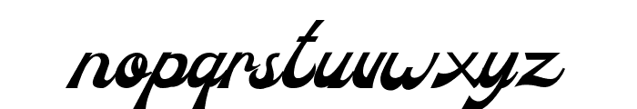 Famlous Font LOWERCASE