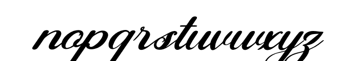 Famlyn Molteno Italic Font LOWERCASE