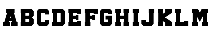 Famous College Regular Font LOWERCASE