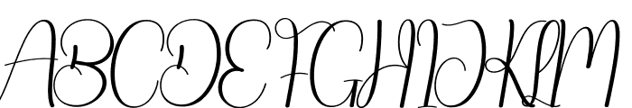 Famous Signature Font UPPERCASE