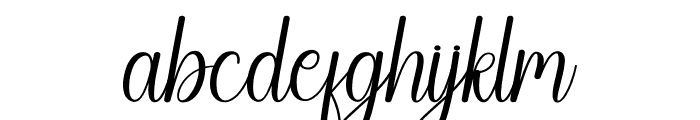 Famous Signature Font LOWERCASE