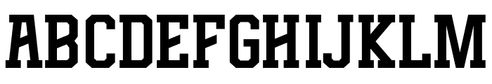 Famous Worker Font UPPERCASE