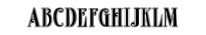 Famous flames college Font LOWERCASE