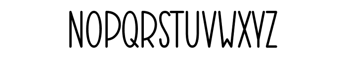 Famouse Font LOWERCASE