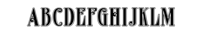 Famousflames-college Font LOWERCASE