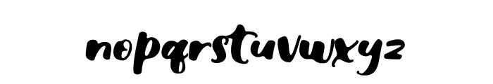 FamouslyFont Font LOWERCASE