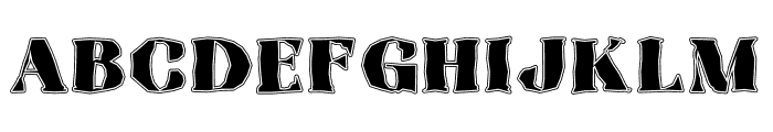 Fanaghos Font UPPERCASE