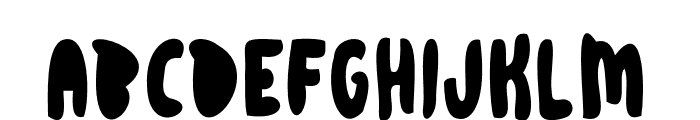 Fancoy Font UPPERCASE
