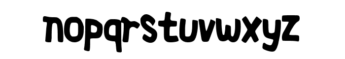 Fancy Junior Regular Font LOWERCASE