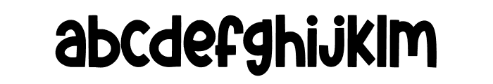 Fancy Lovely Font LOWERCASE