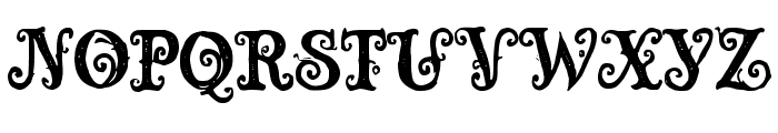 Fancy Old Swirl By Sque Regular Font LOWERCASE