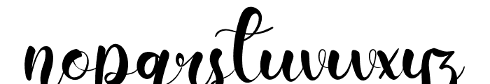 Fancy  Signature Font LOWERCASE