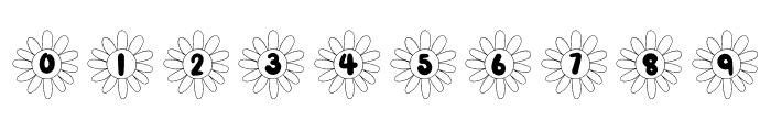 FancyFlowers Font OTHER CHARS