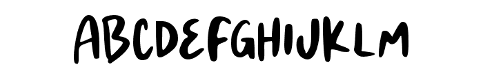 FancyThread Font LOWERCASE