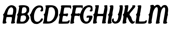 Fancy_English Font UPPERCASE
