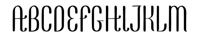 Fangogh Font UPPERCASE