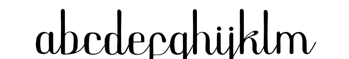 Fangogh Font LOWERCASE