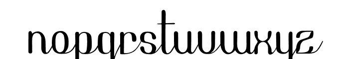 Fangogh Font LOWERCASE