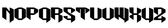 Fangu Font UPPERCASE