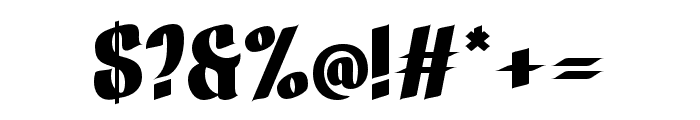 Fanhen-Regular Font OTHER CHARS