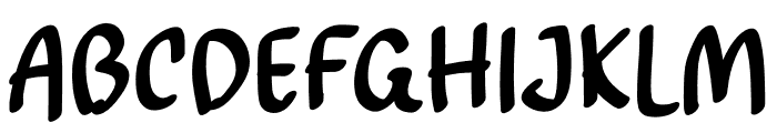 Fannie Regular Font UPPERCASE