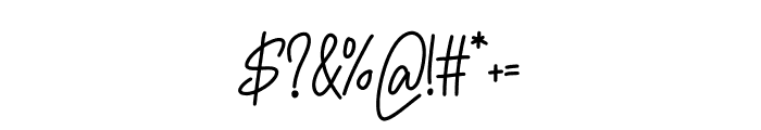 Fanny Script Font OTHER CHARS