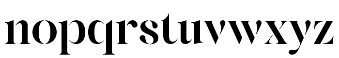 Fanquise Regular Font LOWERCASE