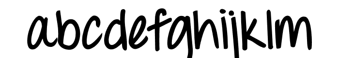 Fansofun Font LOWERCASE