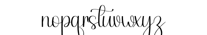 Fantastic Shape Font LOWERCASE