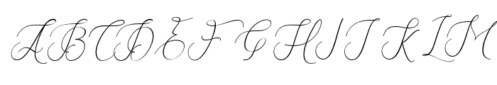 FantasticScript-Italic Font UPPERCASE