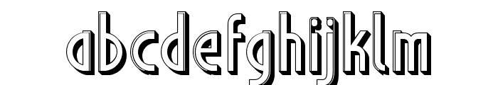 Fantasy-3D Font LOWERCASE