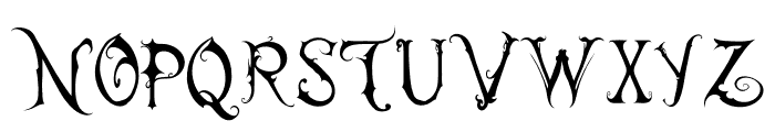 Fantasy Artisan Prepped With Extend Font UPPERCASE