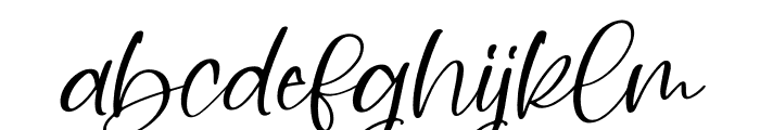 Fantasy Emilia Italic Font LOWERCASE