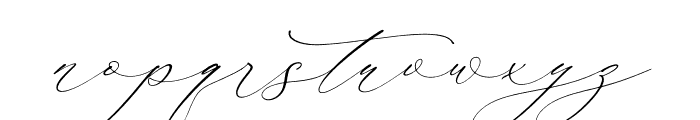 Fantasy Qelirole Script Italic Font LOWERCASE