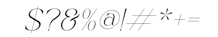 Fantasy Qelirole Serif Italic Font OTHER CHARS