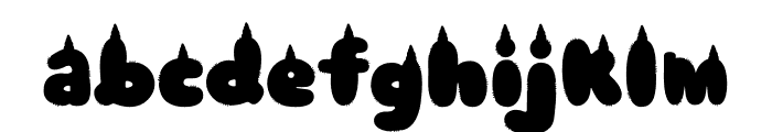 Fantasy Unicorn Font LOWERCASE