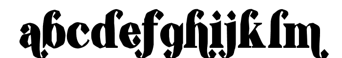 FantasyLand-Regular Font LOWERCASE