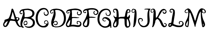 Fantasy_Land Font UPPERCASE