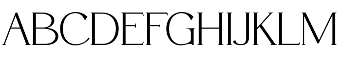 Fanttor Howery Serif Font UPPERCASE