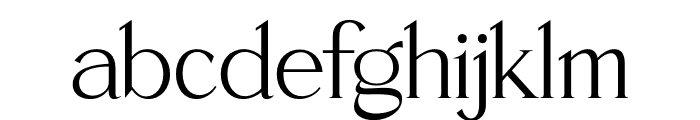 Fanttor Howery Serif Font LOWERCASE