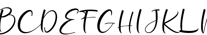 Faraday Font UPPERCASE