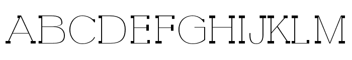 Farhan-Thin Font UPPERCASE