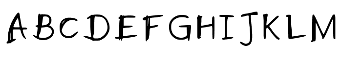 Fariata Regular Font UPPERCASE
