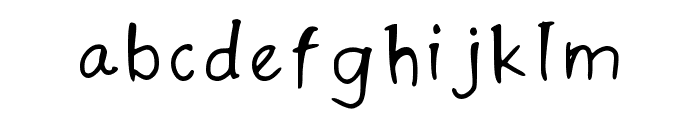 Fariata Regular Font LOWERCASE