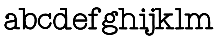 Farington Font Font LOWERCASE