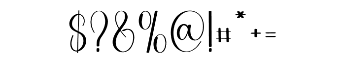 Farmhouse Beautiful Font OTHER CHARS