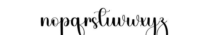 Farmhouse Beautiful Font LOWERCASE